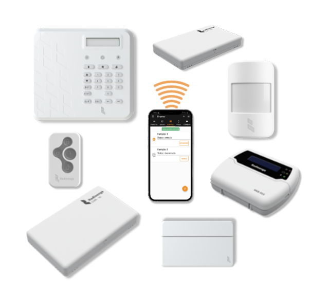 Alarm System Packshot | Radioenge